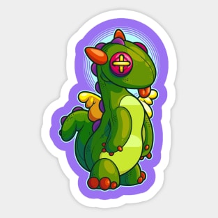 Stuffed Terror Sticker